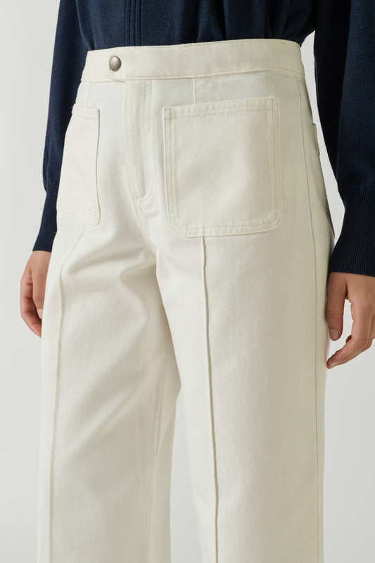 Jean Harry - Craie - Coton - Femme