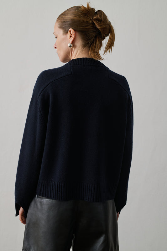 Pull Will - Navy - Laine - Femme