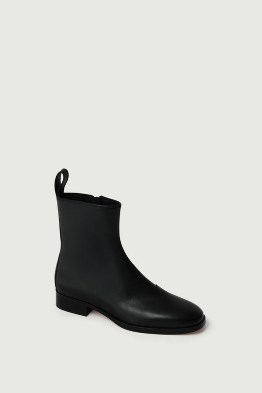 Bottines West - Noir - Cuir - Femme
