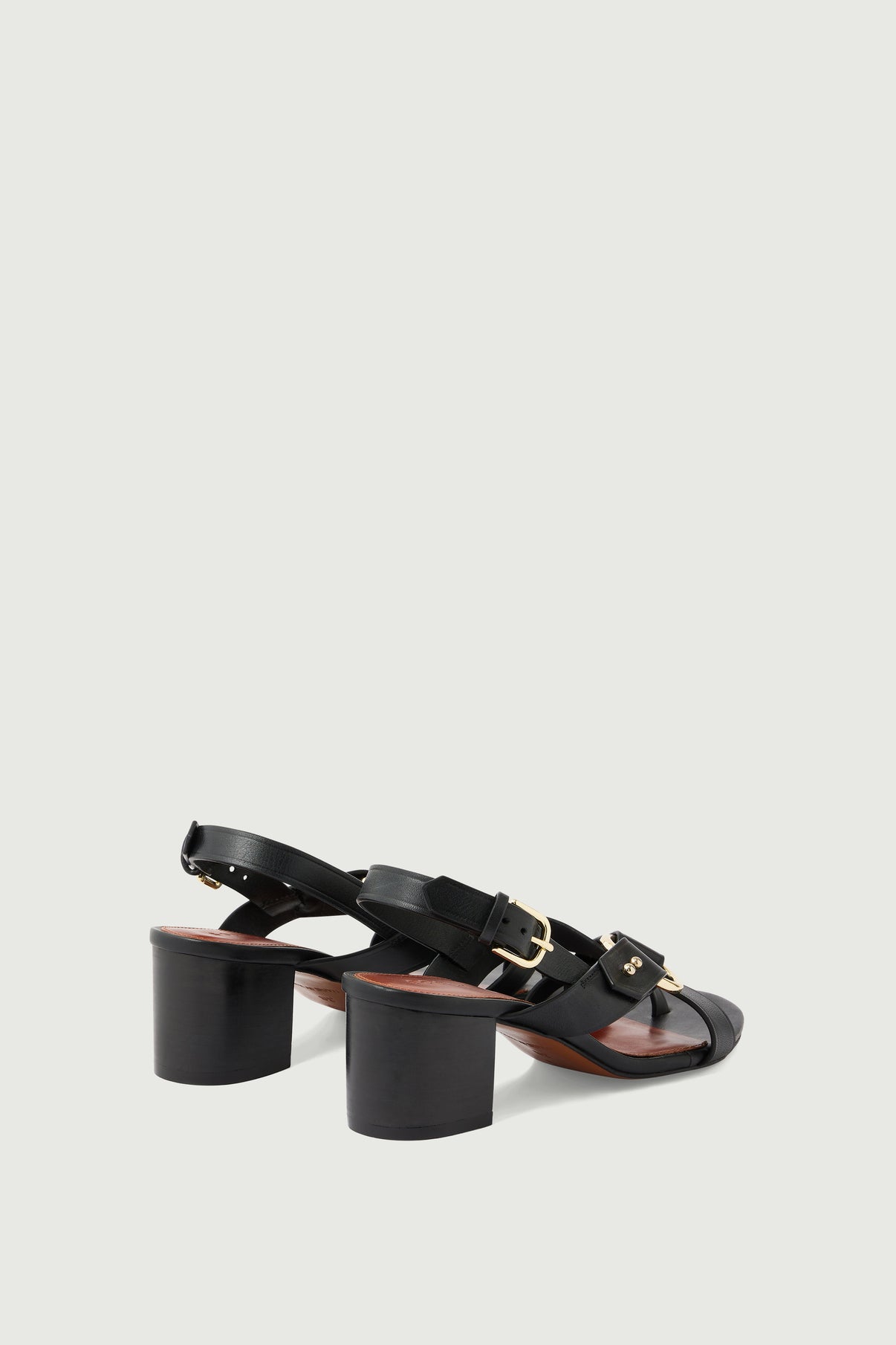 FLORENTINE BLACK SANDALS vue 4