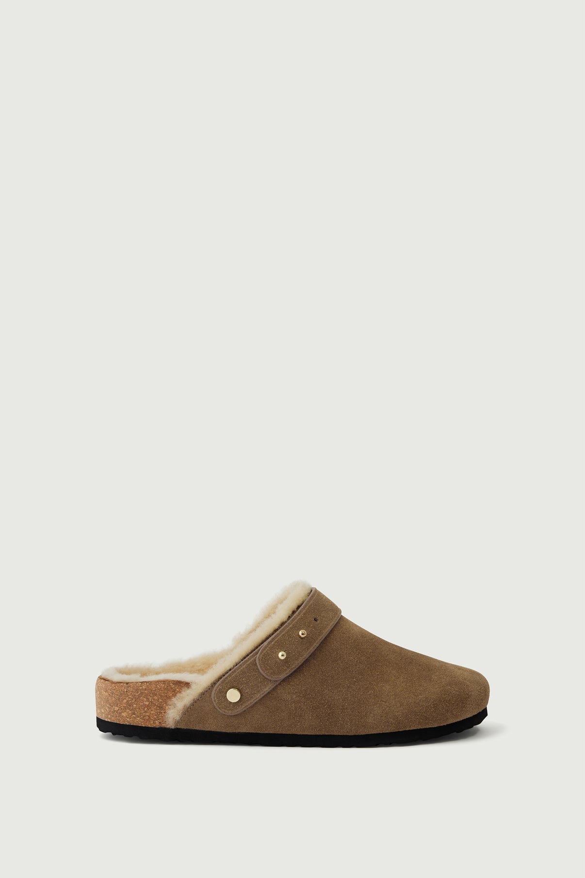 Sabots Sleepy - Miel - Cuir - Femme vue 2