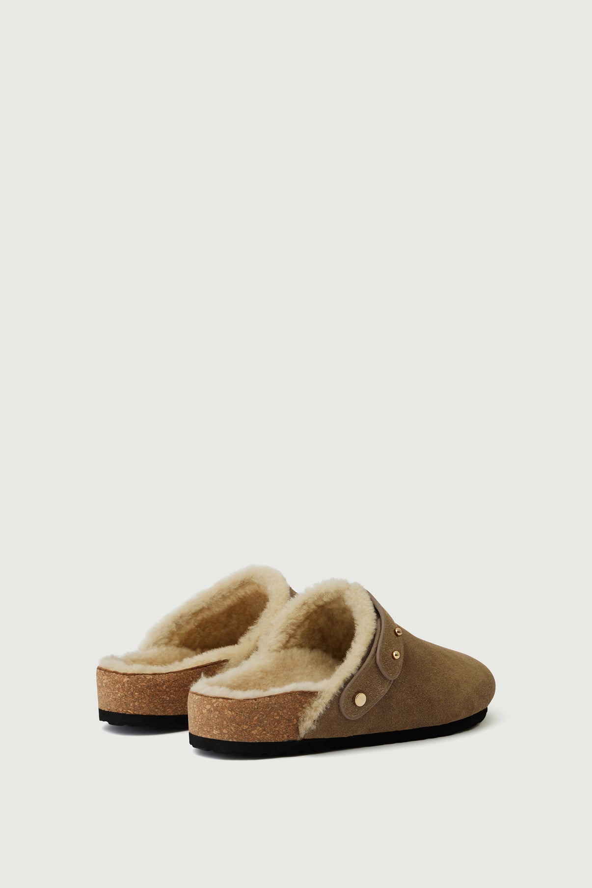 Sabots Sleepy - Miel - Cuir - Femme vue 5