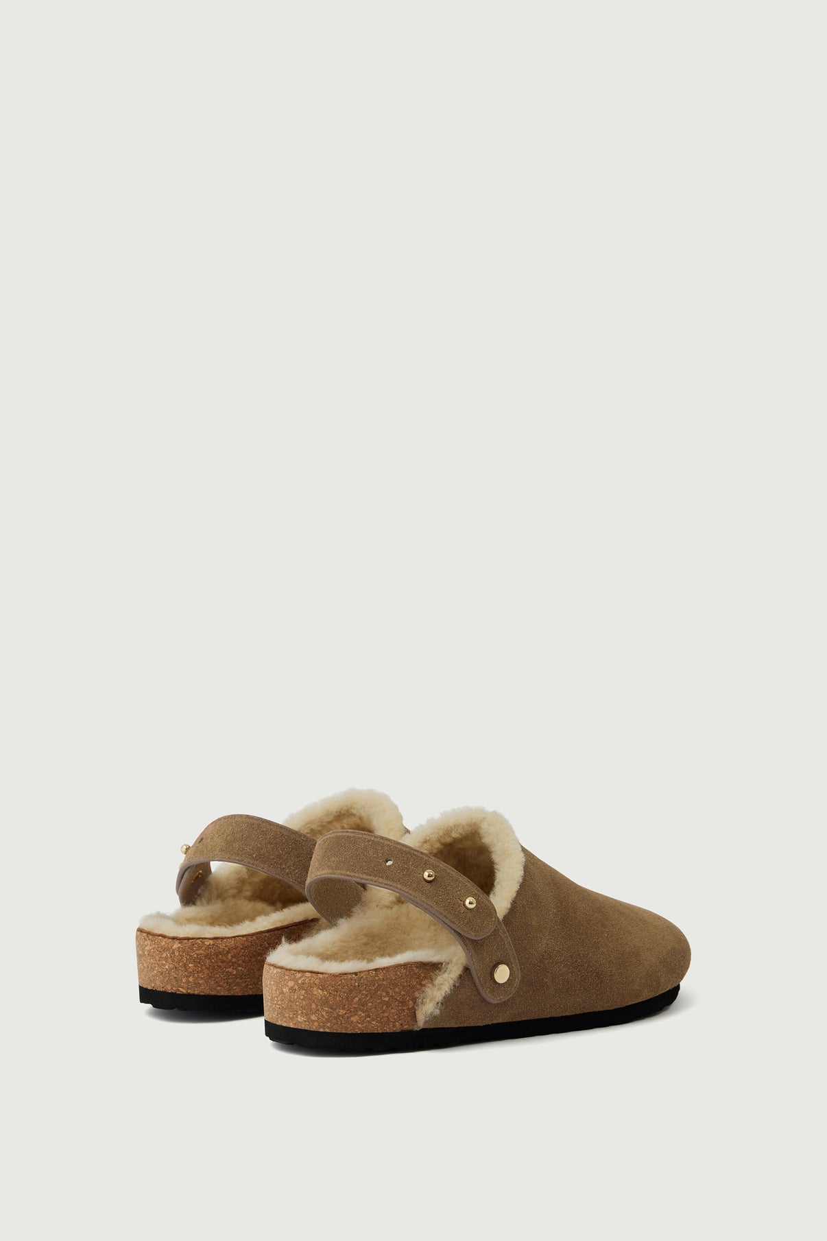 Sabots Sleepy - Miel - Cuir - Femme vue 6
